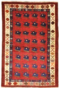 Gabbeh Tappeto persiano 180 x 120 Rosso (Iran) Annodato A Mano