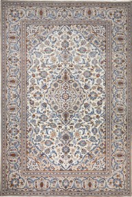 Kashan Tappeto 200 x 290 Beige (Iran) Annodato A Mano