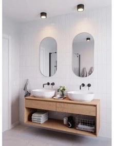 Nordlux - Faretto da bagno LED LANDON LED/6,5W/230V IP44 nero