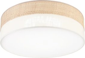 Plafoniera LED SIRJA BOHO LED/36W/230V ø 45 cm beige/crema