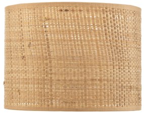 HELAM Paralume Abba E27 Ø20/altezza 15 cm, rattan