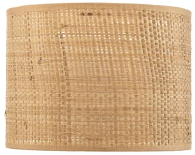 HELAM Paralume Abba E27 Ø20/altezza 15cm, rattan