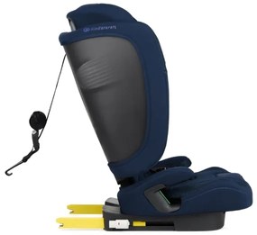 KINDERKRAFT - Seggiolino auto FIX2GO i-Size per bambini da 76 a 150 cm, blu