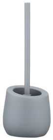 WENKO 23650100 - Scopino per WC BADI 13,5x38 cm grigio