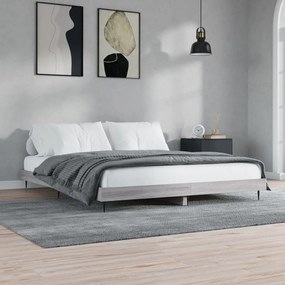 Giroletto Grigio Sonoma 200x200 Cm İn Legno Multistrato /