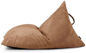 Pouf a sacco per bambini marrone con rivestimento in velluto a coste Razzy – SLOWDOWN