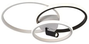 Plafoniera LED dimmerabile LED/70W/230V 3000-6500K bianco/nero + +TC