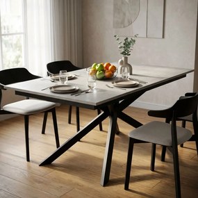 RIGEL - tavolo da pranzo allungabile da 120 cm