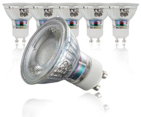 B.K.Licht - Confezione da 10 lampadine LED GU10/5W/230V 3000K