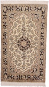 Cashmere Silk Tappeto 90 x 150 (Indian) Annodato A Mano
