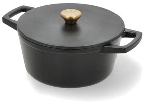 Pentola in ghisa con coperchio incluso adatta all'induzione 3,6 l – Holm