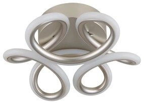 Globo 67386-24S - Lampada LED da soffitto MELISAND 24W/230V pr. 26 cm cromo opac