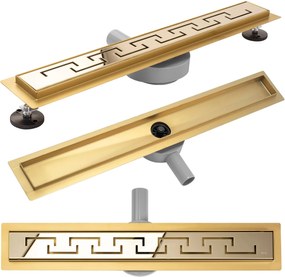 Canalina di scarico Rea Greek PRO MIRROR GOLD 70