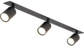 Faretto da incasso NEX 3xGU10/10W/230V nero