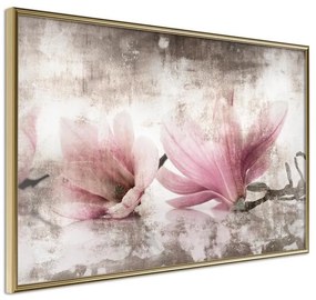 Poster  Picked Magnolias  Cornice Quadri Cornice d'oro, Larghezza x Altezza Home decor 60x40