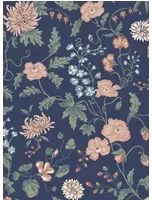 Sandberg Carta da parati Till Karin - Midnight & Blue