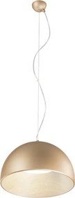 Lampadario LED glamour LED-COCO-S35-ORO dorato Ø35cm, luce con 3 temperature di colore 3300 lumen, LUCE AMBIENTE DESIGN