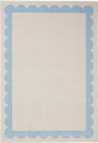 Tappeto in cotone a pelo corto lavabile Frame
