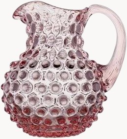 Brocca latte in vetro soffiato Paris Hobnail, 500 ml
