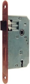 BONAITI Patent serratura quadro 8 mm interasse 70 mm bronzata 40 bordo tondo