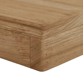 Panchina 80 cm in legno massello di teak