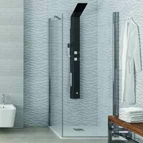 Box doccia 70x70 anta battente e fisso KS2800S - KAMALU