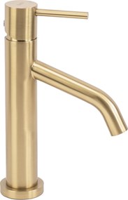 Rubinetto da lavabo Rea LevelBrush Gold