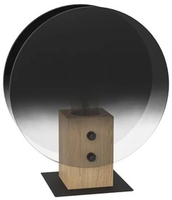 Eglo 390143 - Lampadario a sospensione con filo MILLENA 1xE27/40W/230V fumé