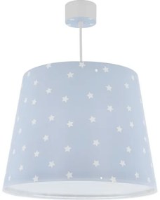 Dalber 82212T -  Lampadario per bambini STAR LIGHT 1xE27/60W/230V blu