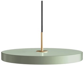 Lampada a sospensione LED verde chiaro con paralume in metallo ø 43 cm Asteria Medium - UMAGE