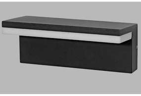 LED2 - Lampada da parete per esterni HUGO LED/9W/230V IP54 3000K/4000K