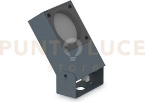 Sirio proiettore da esterno 1 luce attacco gx53 ip65 antracite