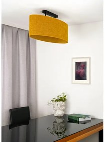 Duolla - Lampadario a plafone OVAL 2xE27/15W/230V marrone