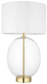 Endon 99292 - Lampada da tavolo dimmerabile KELDA 1xE27/10W/230V crema/oro