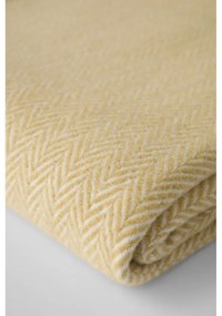 Plaid grigio-marrone con contenuto di cotone , 140 x 180 cm Skyline - Euromant