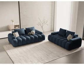 Divano blu scuro 175 cm Linz – Cosmopolitan Design