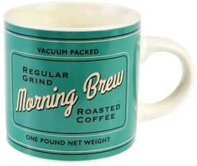 Tazza color crema/turchese in ceramica 350 ml Morning Brew – Rex London