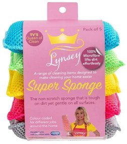 Spugne per piatti in set in microfibra 5 pz – Addis