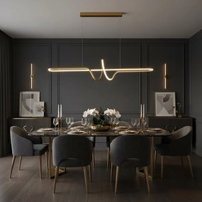 Lampada LED LHJ038-CP BRUSH GOLD