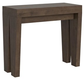 Consolle Estensibile Spimbo in Misure Variabili, 90x40/196 / Noce