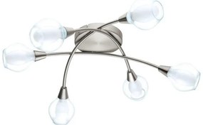 Eglo 32595 - Plafoniera ARNADO 6xG9/33W/230V, cromo opaco
