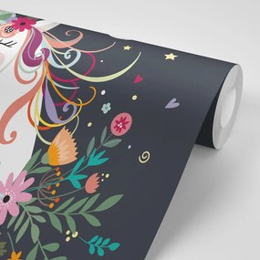 Carta da parati autoadesiva – Dolce unicorno