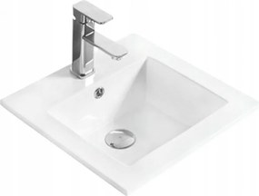 Mexen Stella lavabo incassato nel piano 41 x 41 cm, bianco - 25454100