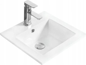 Mexen Stella lavabo incassato nel piano 41 x 41 cm, bianco - 25454100