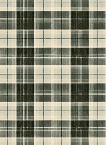 Mindthegap Carta da parati Countryside Plaid - Charcoal/ Grey