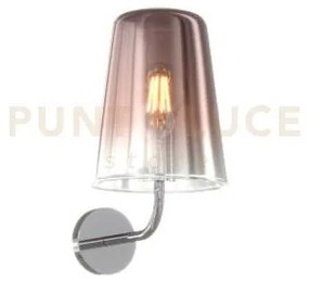 Applique cromo 1 luce rame 1164cr-at-ra