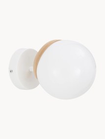 Lampada da parete e soffitto con decoarzione in legno Sfera