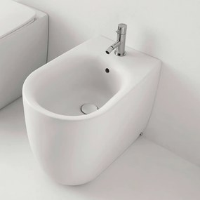 Bidet a Terra Kerasan Bianco Lucido "Nolita"