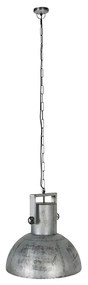 Lampada a sospensione industriale grigia 40 cm - Samia Sabo