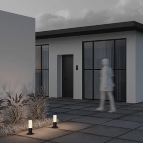 Maytoni O418FL-01B - Lampada da esterno WILLIS 1xE27/60W/230V 30 cm IP54 nero